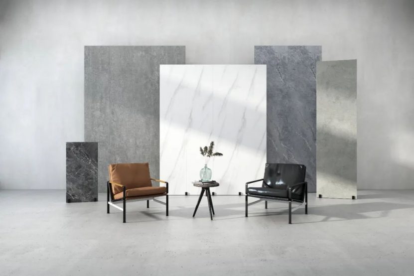 餐厅地面石晶地板材料