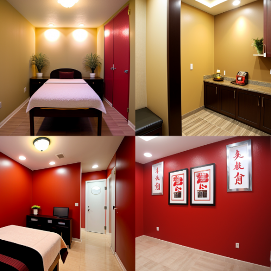 足疗店装修设计效果图