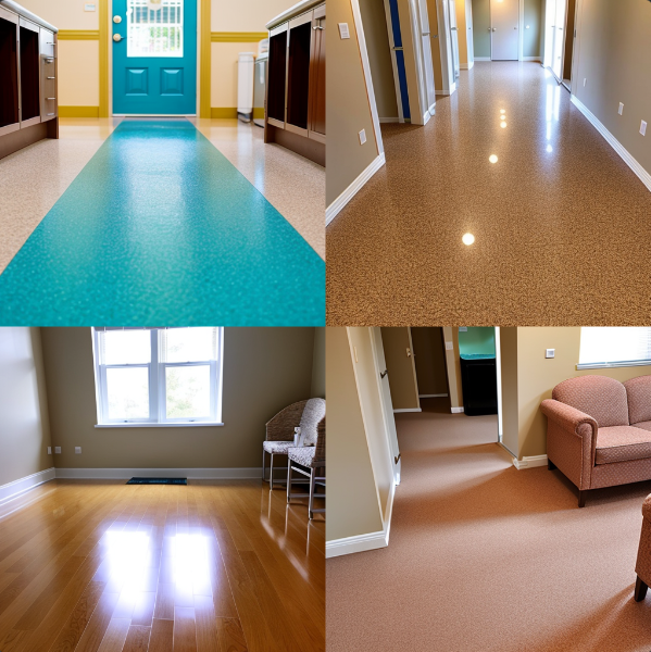 养老院pvc地板和spc地板
